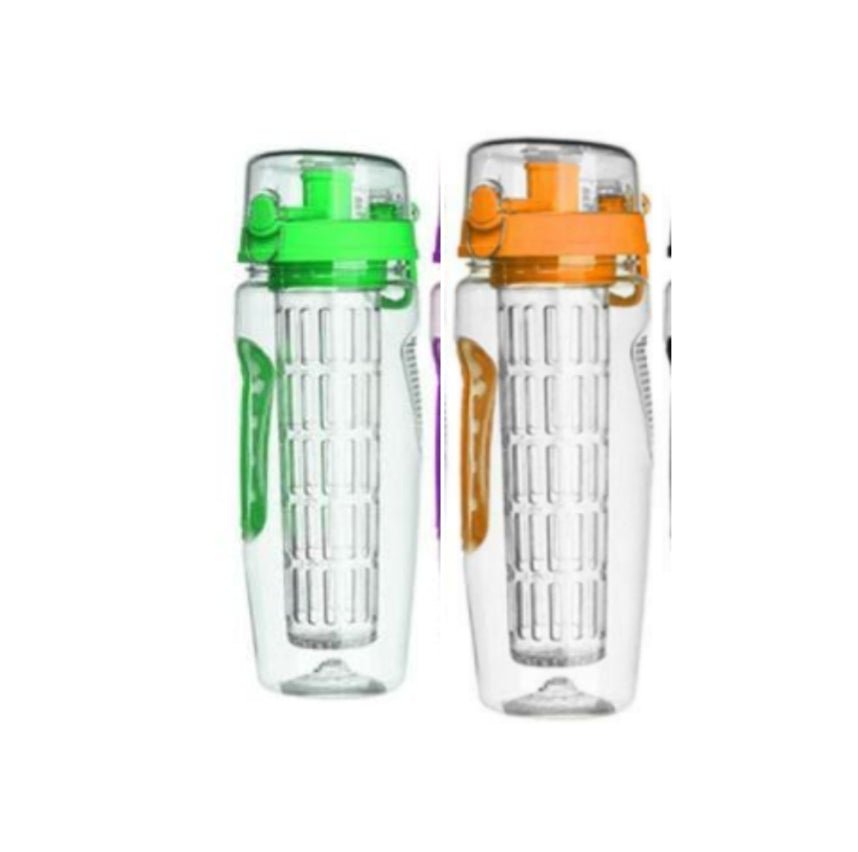 Leakproof 32oz BPA Free Water Bottle with Fruit Infuser, Sports Bottle for Juicy Hydration - Davere GoodsSet1
