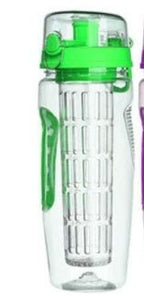 Leakproof 32oz BPA Free Water Bottle with Fruit Infuser, Sports Bottle for Juicy Hydration - Davere GoodsStyle A