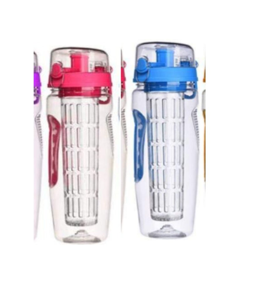 Leakproof 32oz BPA Free Water Bottle with Fruit Infuser, Sports Bottle for Juicy Hydration - Davere GoodsSet2