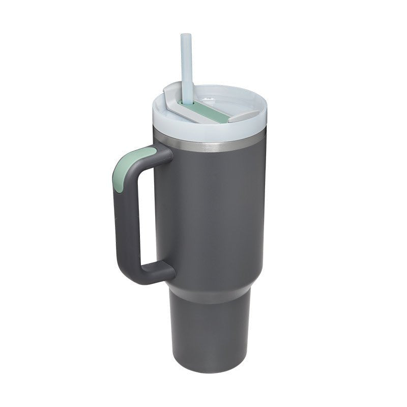40oz Stainless Steel Mug: Premium Insulated Coffee Cup for Ultimate Beverage Enjoyment - My StoreCharcoal
