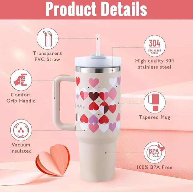 40oz Stainless Steel Mug: Premium Insulated Coffee Cup for Ultimate Beverage Enjoyment - My Store