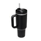 40oz Stainless Steel Mug: Premium Insulated Coffee Cup for Ultimate Beverage Enjoyment - My StoreBlack