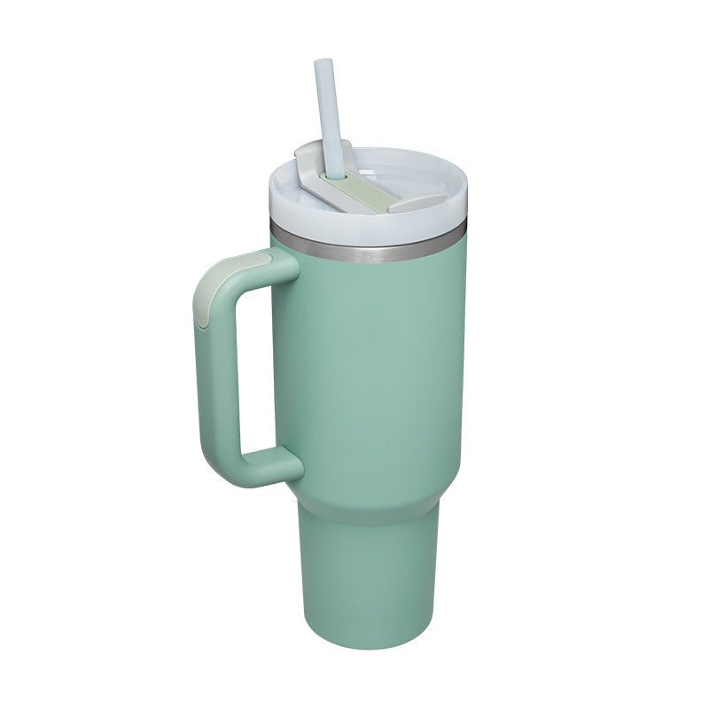 40oz Stainless Steel Mug: Premium Insulated Coffee Cup for Ultimate Beverage Enjoyment - My StoreEucalyptus