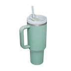 40oz Stainless Steel Mug: Premium Insulated Coffee Cup for Ultimate Beverage Enjoyment - My StoreEucalyptus