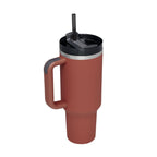 40oz Stainless Steel Mug: Premium Insulated Coffee Cup for Ultimate Beverage Enjoyment - My StoreRed rust