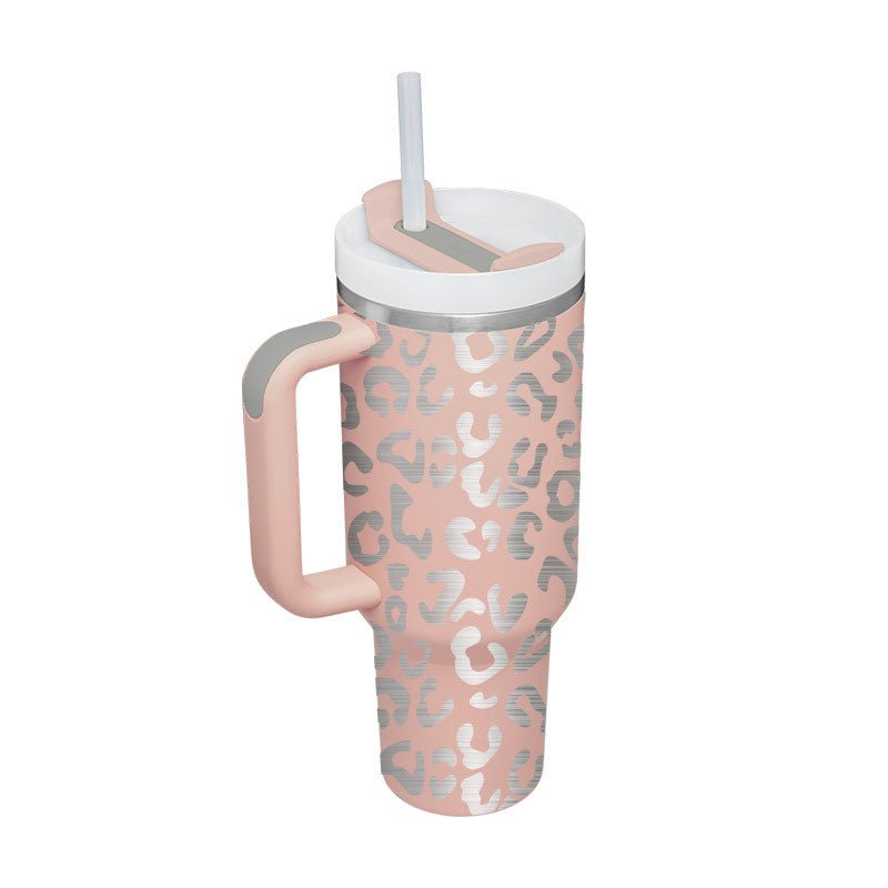 40oz Stainless Steel Mug: Premium Insulated Coffee Cup for Ultimate Beverage Enjoyment - My StoreLight Grey