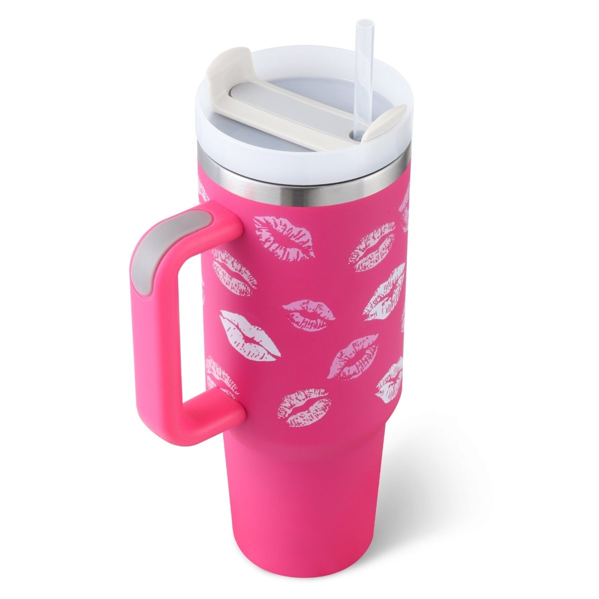 40oz Stainless Steel Mug: Premium Insulated Coffee Cup for Ultimate Beverage Enjoyment - My StoreRose Red
