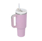 40oz Stainless Steel Mug: Premium Insulated Coffee Cup for Ultimate Beverage Enjoyment - My StoreLight Purple