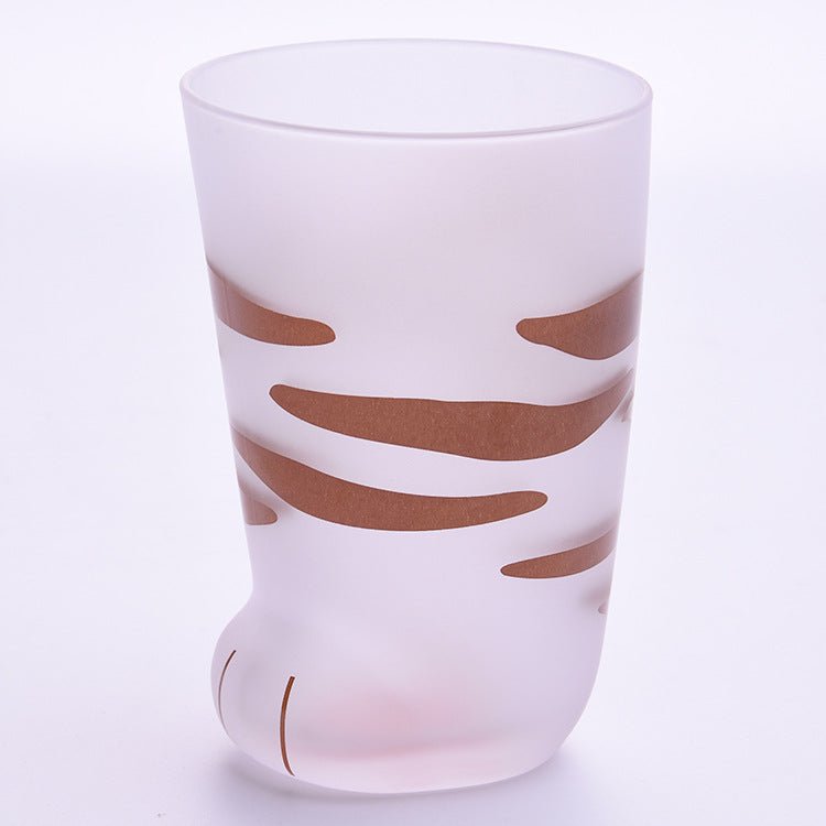 Adorable Cat & Tiger Paws Glass Cup Set - Unique Milk Coffee Mug Combo - Davere GoodsTabby