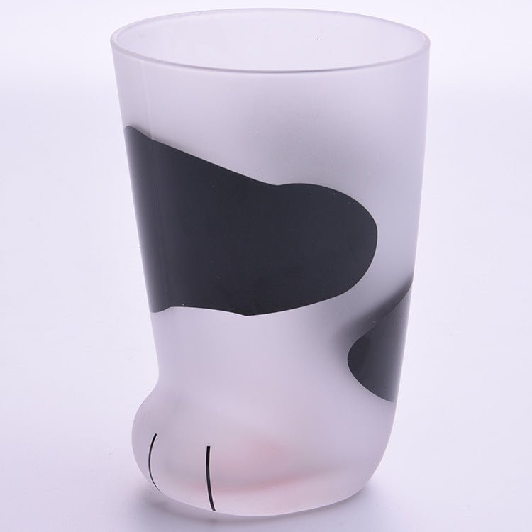 Adorable Cat & Tiger Paws Glass Cup Set - Unique Milk Coffee Mug Combo - Davere GoodsCows