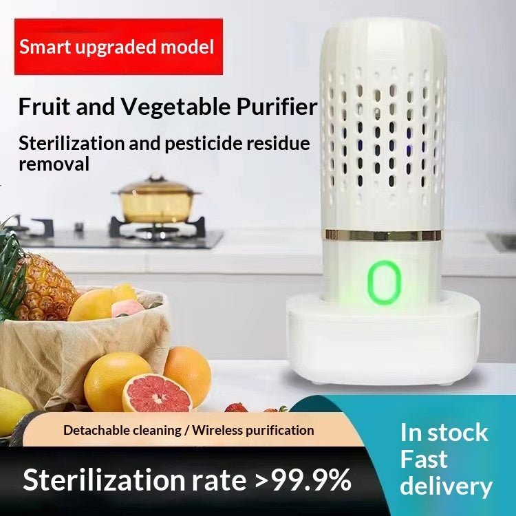 Fruit and Vegetable Purifier - Remove Pesticides Safely - Davere GoodsWhite