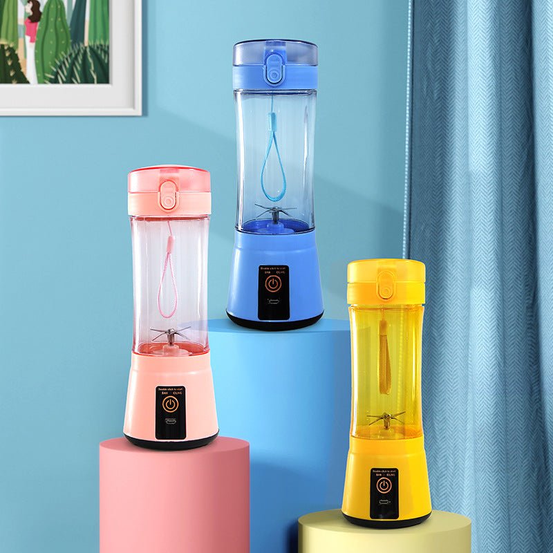 Wireless Portable Blender USB Rechargeable Juicer Mini Fruit Mixer - Davere GoodsPink