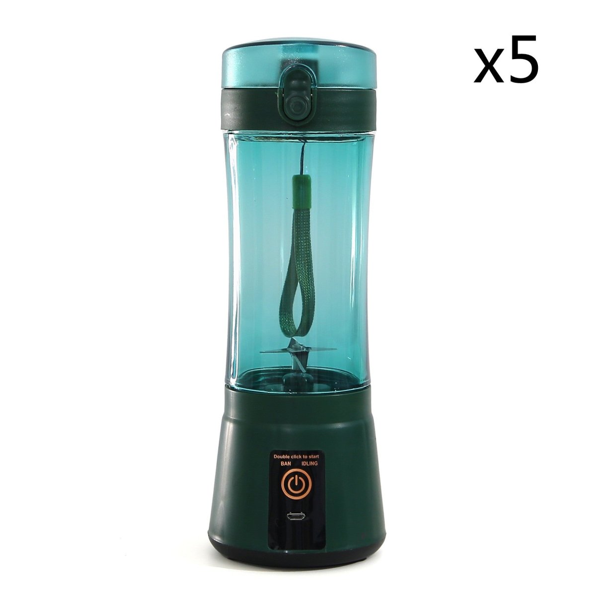 Wireless Portable Blender USB Rechargeable Juicer Mini Fruit Mixer - Davere GoodsSet6