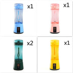Wireless Portable Blender USB Rechargeable Juicer Mini Fruit Mixer - Davere GoodsSet26