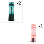 Wireless Portable Blender USB Rechargeable Juicer Mini Fruit Mixer - Davere GoodsSet58