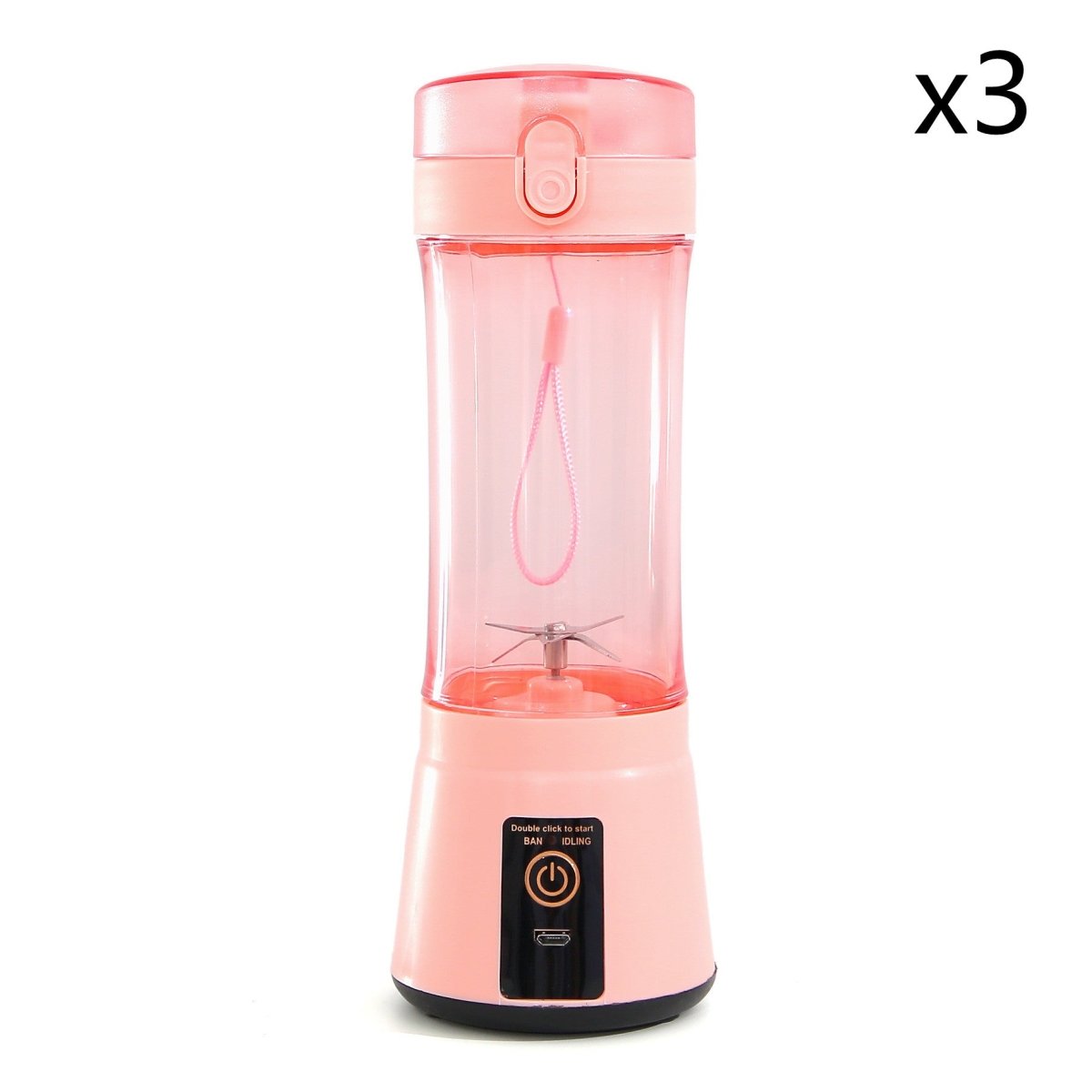 Wireless Portable Blender USB Rechargeable Juicer Mini Fruit Mixer - Davere GoodsSet65