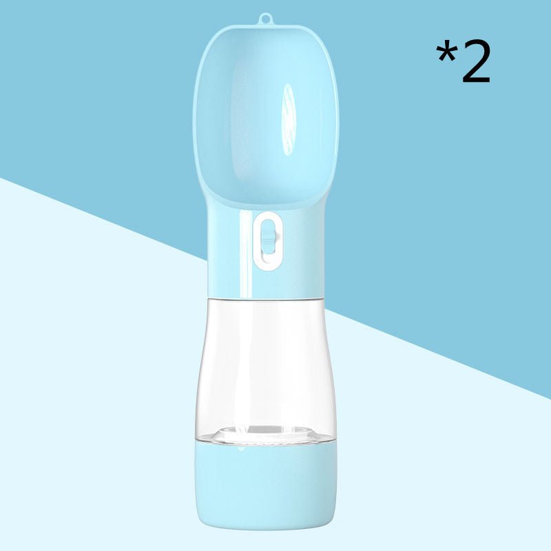 Traveling Out Portable Dog Water Dispenser - Davere Goods2pc Blue